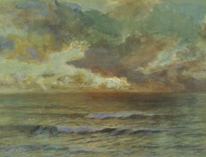 Atardecer en Seascale de Joseph Severn