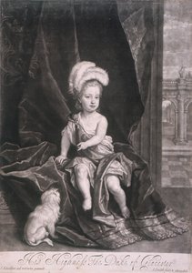 William, Duque de Gloucester, de niño, c. 1720 de Joseph Smith
