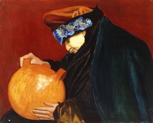 La mujer de la siesta de Joseph Stella
