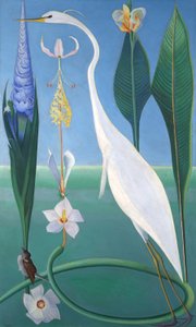 la garza blanca de Joseph Stella