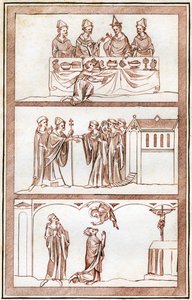 La vida de Thomas Becket, 1801 de Joseph Strutt