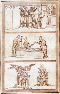 La vida de Thomas Becket, 1801 de Joseph Strutt
