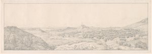 Panorama hacia Atenas desde el jardín de Afrodita de Joseph Thürmer