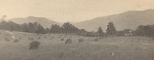 Paisaje con árboles y montañas de Joseph Turner Keiley