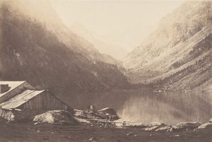Lago de Gaube, Cauterets, 1853