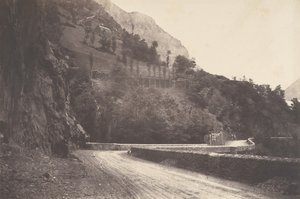 Ruta de Pierrefitte a Luz St Sauveur, 1853