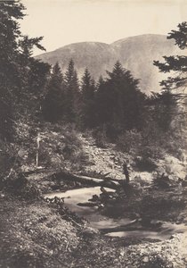 Torrent de la cascada de las Demoiselles, Bagnères de Luchon, 1853