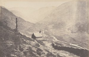 Valle de Bosost tomada desde la capilla San Antonio, 1853
