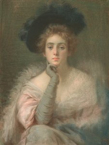 Dama de Rosa, 1898 de Joseph W. Gies