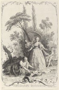 El hallazgo de Moisés de Joseph Wagner