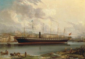 Viaje inaugural del Great Britain 1856 de Joseph Walter