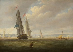 Barcos entrando en el Avon de Joseph Walter