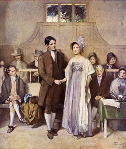 Una Boda Cuáquera, Amor y Lealtad de Joseph Walter West