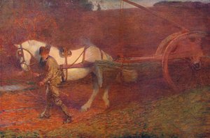 El carro de madera, c1906 de Joseph Walter West