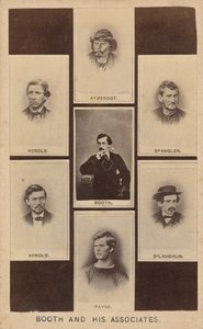 Booth y sus asociados, 1865 (foto) de Joseph Ward