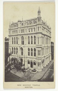 Nuevo Templo Masónico, Boston de Joseph Ward