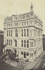 Nuevo Templo Masónico, Boston, 1860s de Joseph Ward