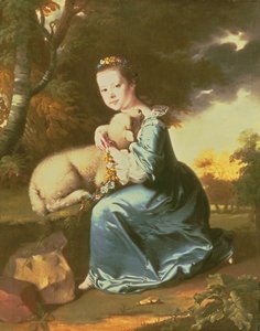 Señorita Frances Warren, principios de 1760 de Joseph Wright of Derby