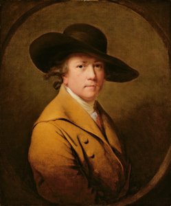 Autorretrato, c.1780 de Joseph Wright of Derby