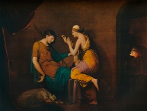 La Doncella Corintia, 1782-1784, 1930 de Joseph Wright of Derby