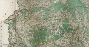 Inglés:  Mapa de Stavele - Roesbrugge-Haringe (Stavele), Bélgica por Joseph de Ferraris (1726 - 1814) de Joseph de Ferraris