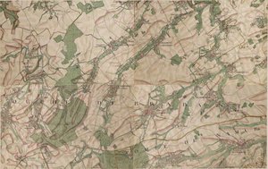 Mapa de Perwez le Marchez - Perwez de Joseph de Ferraris