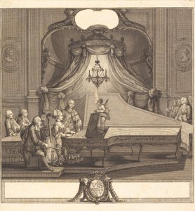 El concierto mecánico de Joseph de Longueil after Charles Eisen