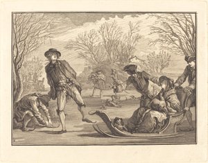 El invierno de Joseph de Longueil after Charles Eisen