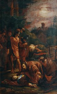 La muerte del conde palatino Otto de Baviera de Joseph von Fuhrich