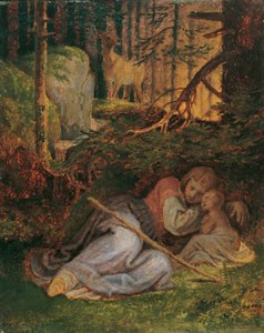 Genoveva Rast im Walde de Joseph von Fuhrich