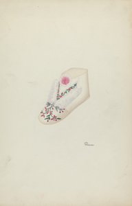 Zapato de bebé, c. 1938 de Josephine C. Romano