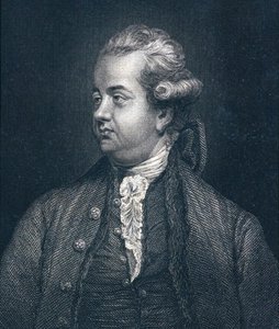 Edward Gibbon (1737-94) de Joshua (after) Reynolds