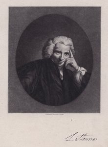 Laurence Sterne, escritor y clérigo irlandés, autor de Tristram Shandy de Joshua (after) Reynolds