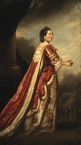 Retrato de Elizabeth, Duquesa de Northumberland de Joshua (after) Reynolds
