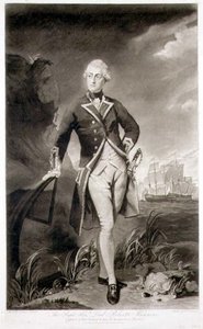 Retrato de Lord Robert Manners (1758-82) Capitán del HMS 