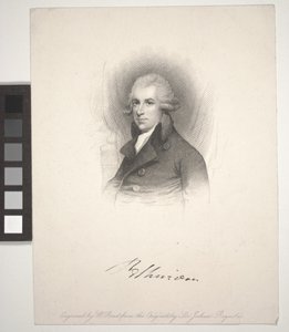 Richard Brinsley Sheridan, grabado por W. Read (1824-1837)