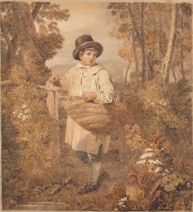 Joven leñador de Joshua Cristall