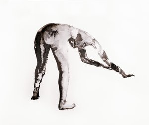 Estudio en tinta n.º 4 (encorvado)