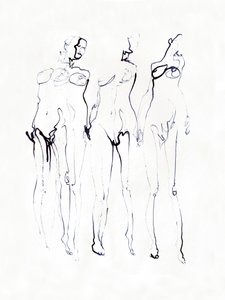 Tres figuras elegantes