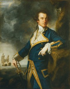 Almirante Alexander Hood de Joshua Reynolds