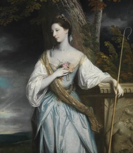 Anne Dashwood 1743-1830, luego condesa de Galloway, 1764 de Joshua Reynolds