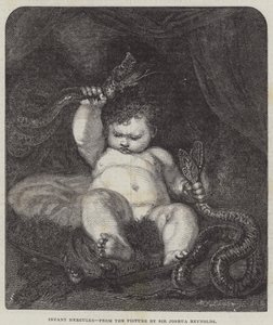 Hércules infante de Joshua Reynolds