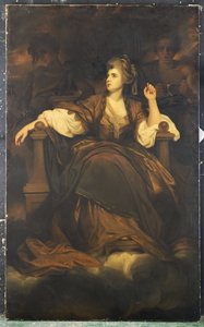 Mrs. Siddons como "La musa trágica"
