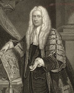 Retrato de Henry Fox, 1er Barón Holland (1705-74), grabado por Henry Robinson de Joshua Reynolds