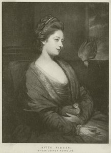 Retrato de Kitty Fisher de Joshua Reynolds