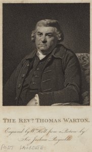 Retrato de Thomas Warton