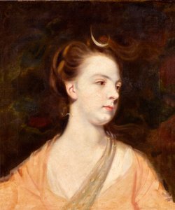 Retrato de una dama como Diana, posiblemente Elizabeth Montagu, duquesa de Manchester (1741-1832) de Joshua Reynolds