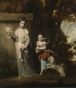 Retrato de las damas Amabel y Mary Jemima Yorke, c.1761