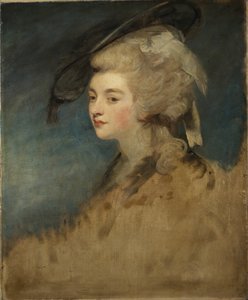 Estudio de Georgiana Spencer de Joshua Reynolds