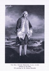 El Honorable Edward Boscawen, de British Adventure publicado por Collins, 1947 de Joshua Reynolds